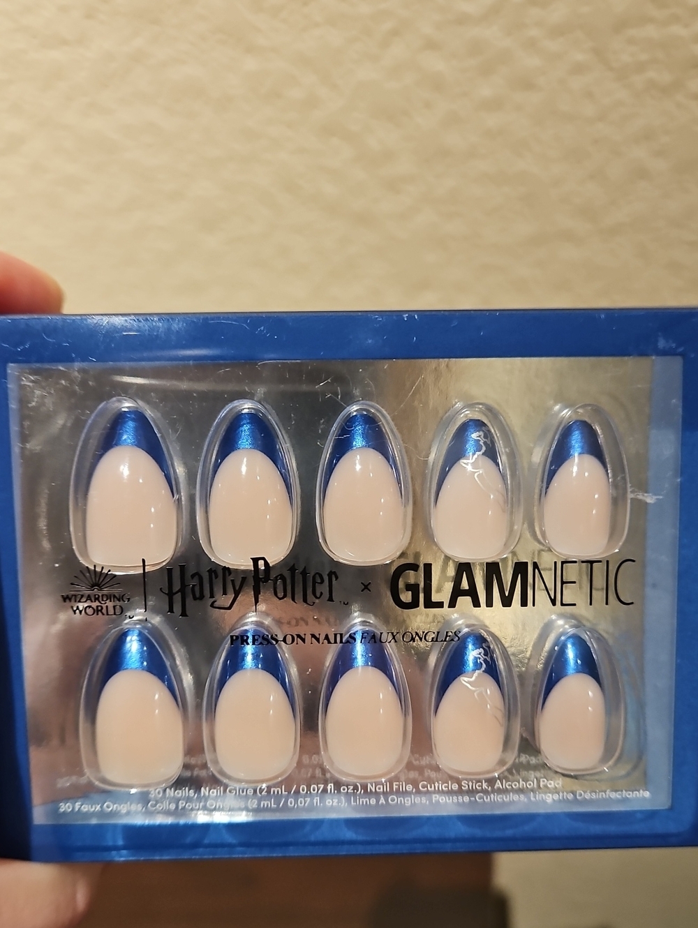 Harry Potter X Glamnetic Ravenclaw Nails